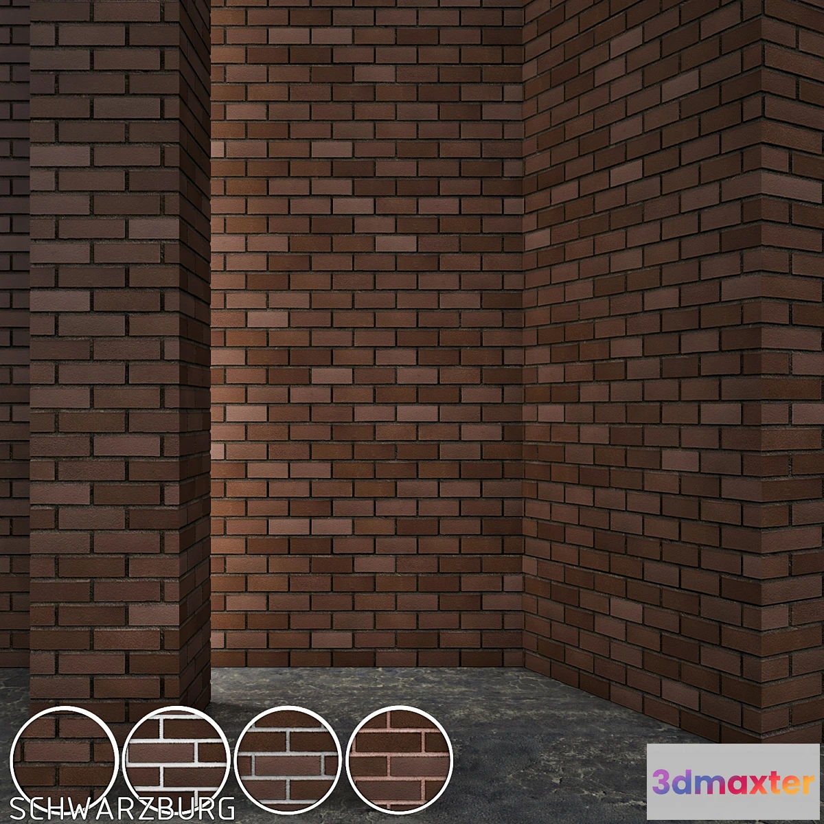 1414560 - Vandersanden Brick Schwarzburg 3D Max