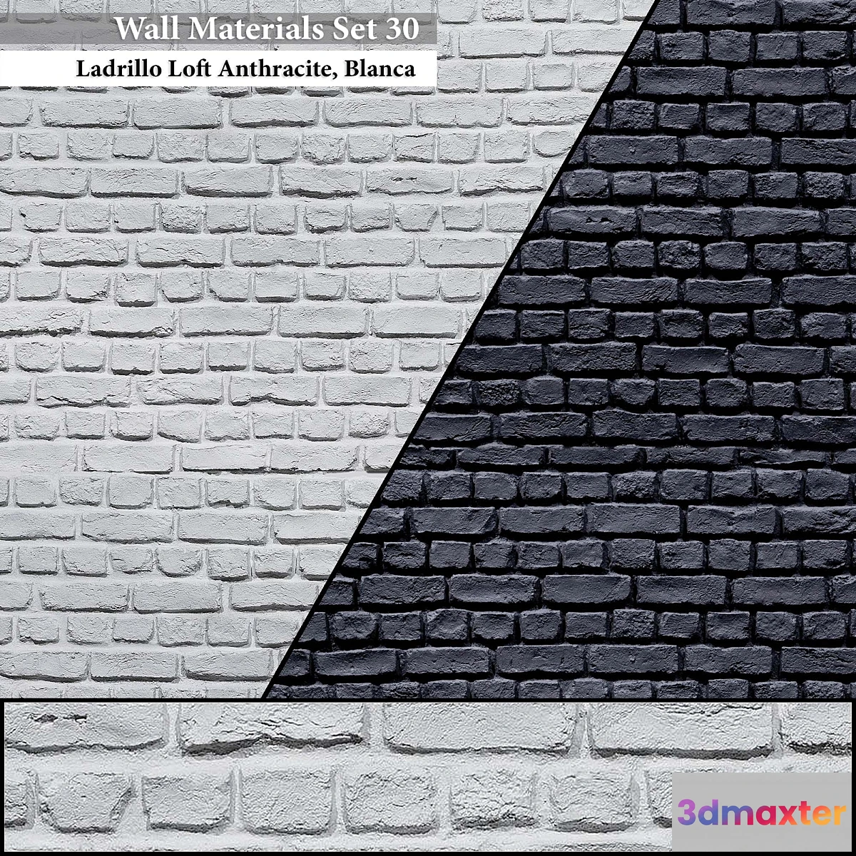 1426464 - Wall Materials Set 30 3D Max