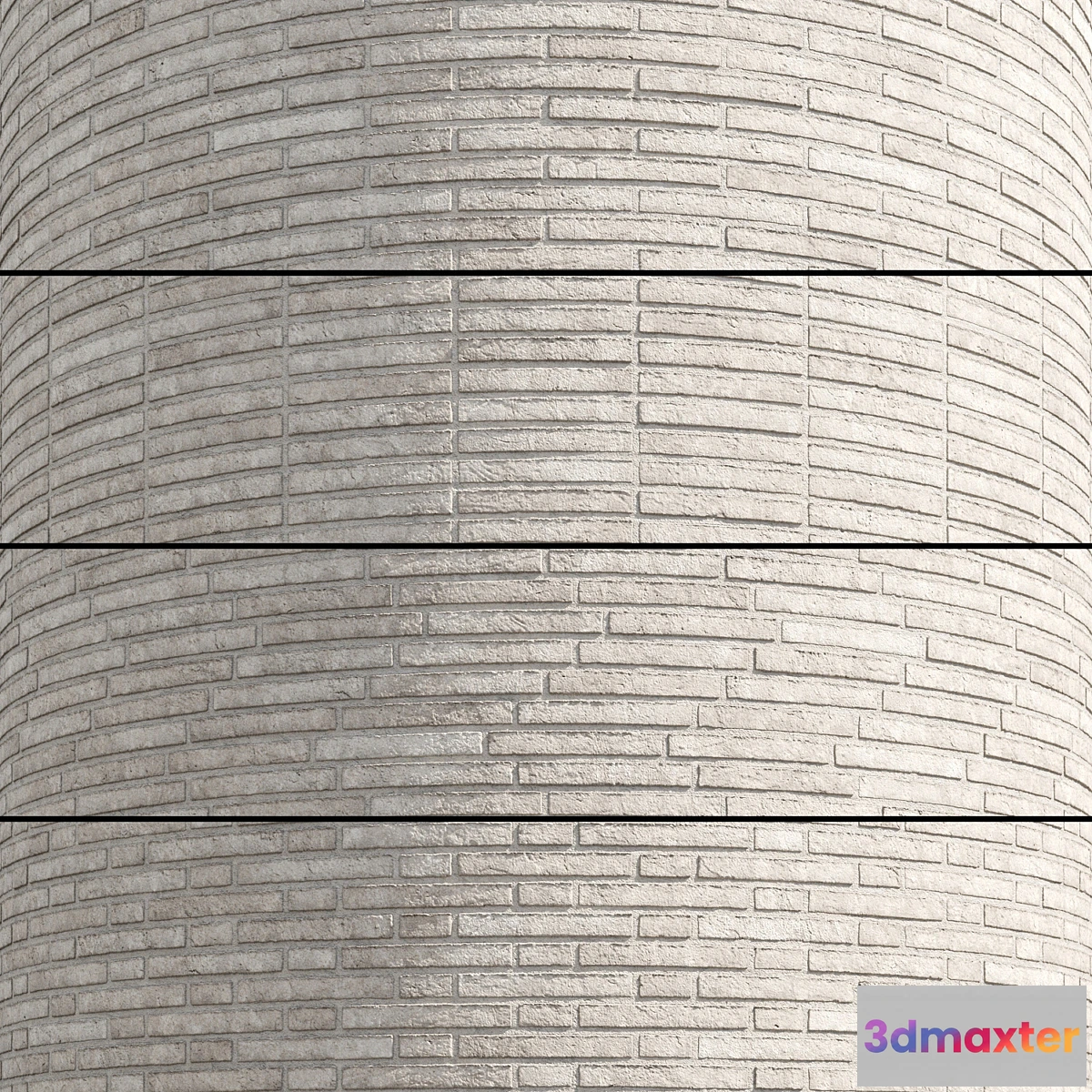 1436148 - Brick Rigel White 3D Max