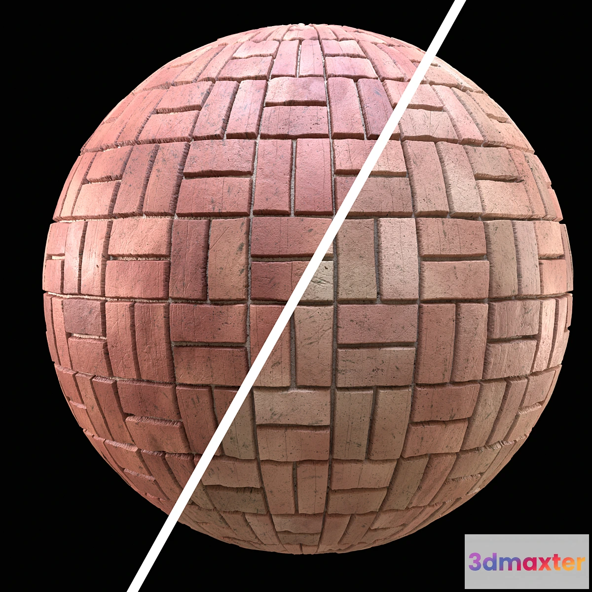 1457308 - brick wall PBR texture vol 05 3D Max
