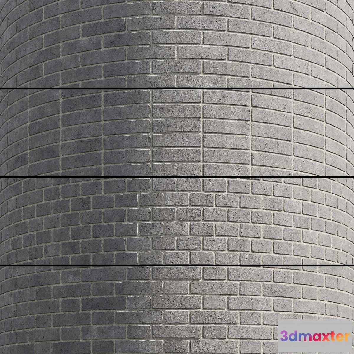 1464516 - Brick Gray 3D Max