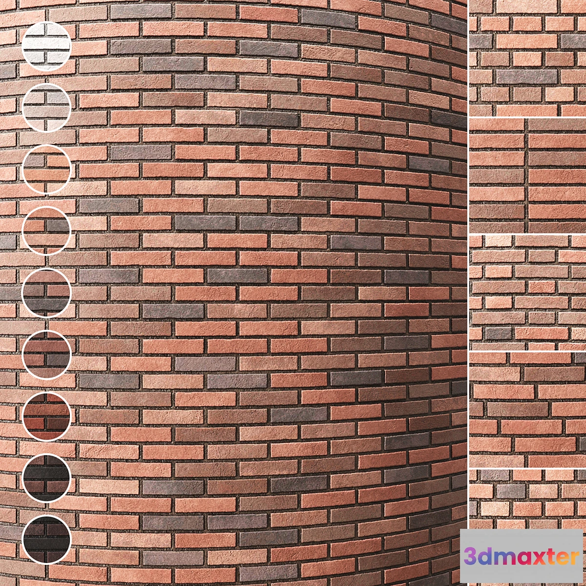 1468474 - Brick wall 009 3D Max