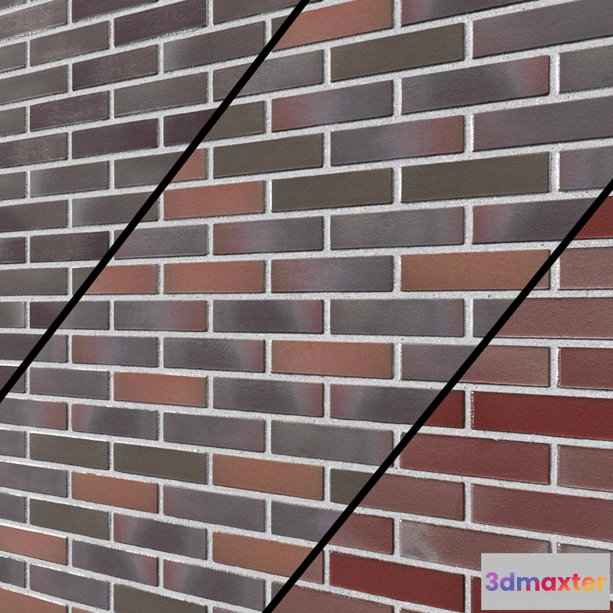 1474072 - Clinker Tiles Feldhaus Klinker R384nf Galena Ardor Ferrum Nf14 3D Max