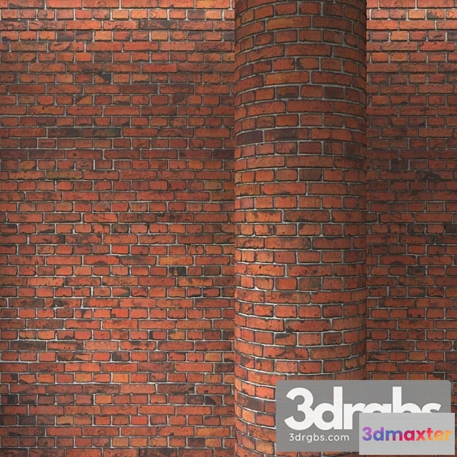 998046 - Brick Red Masonry 2