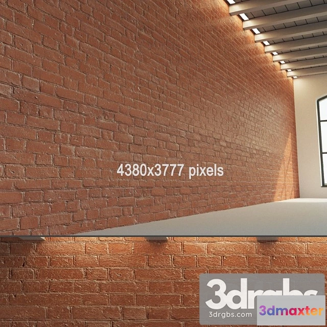 998054 - Brick wall (old brick dyed)