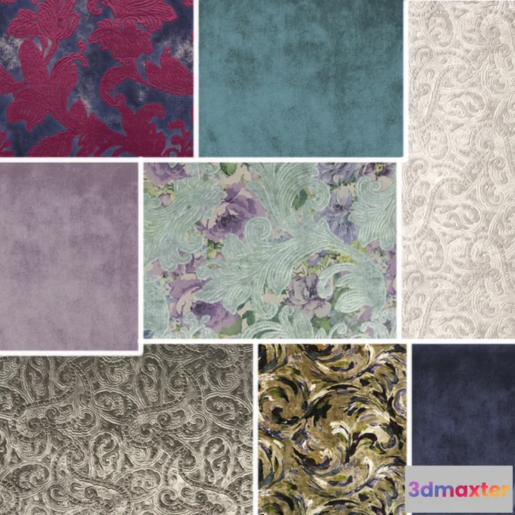 1393422 - upholstery fabrics 3D Max
