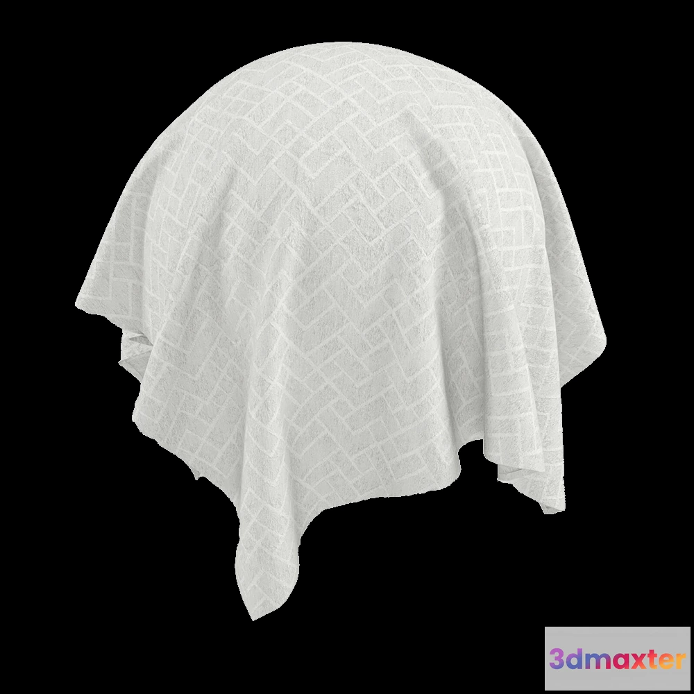 1668752 - Twinbru - Geometric White Jacquard 1782241 3D Max