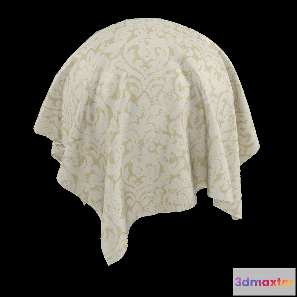 1668762 - Twinbru - Ornamental Natural Jacquard 2582267 3D Max