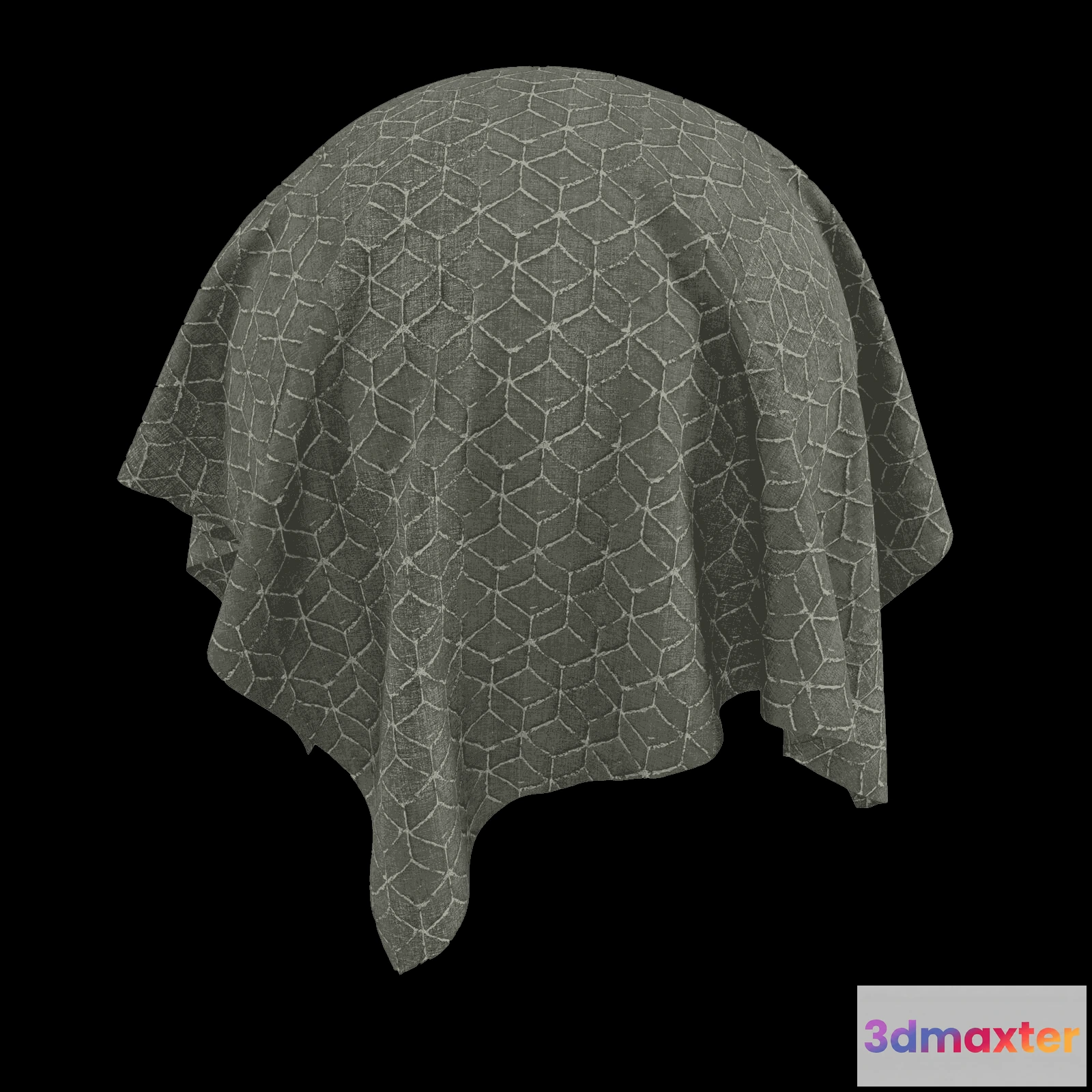 1668902 - Twinbru - Geometric Grey Jacquard 3679884 3D Max