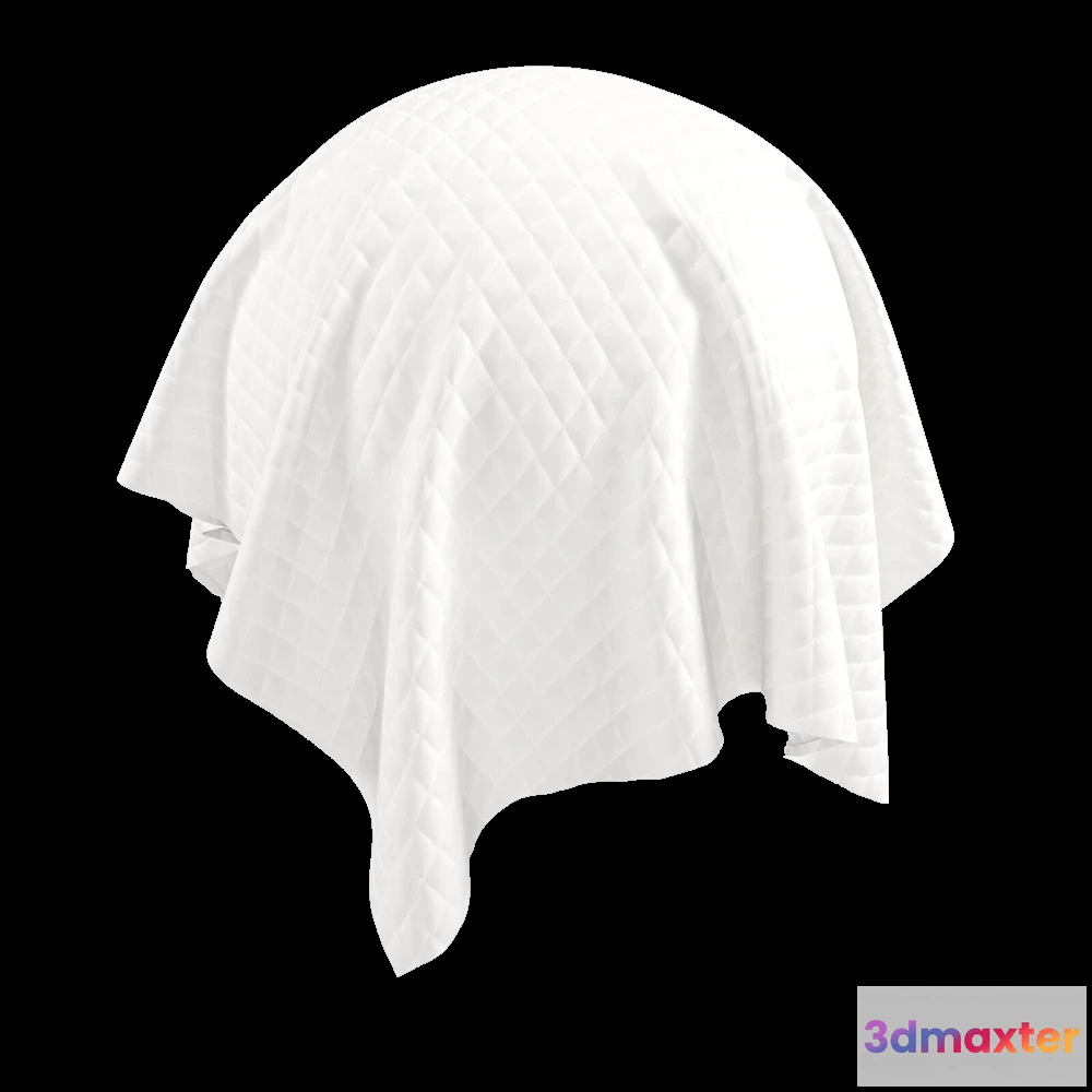 1668986 - Twinbru - Geometric White Velvet 3379197 3D Max