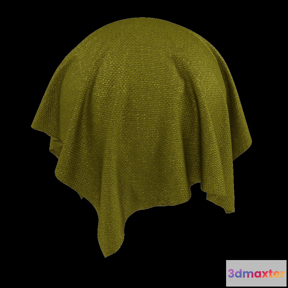 1669218 - Twinbru - Plain Green Chenille 3168782 3D Max