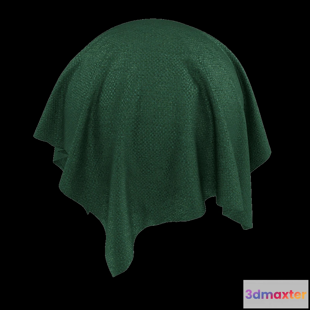 1669220 - Twinbru - Plain Green Chenille 3268783 3D Max