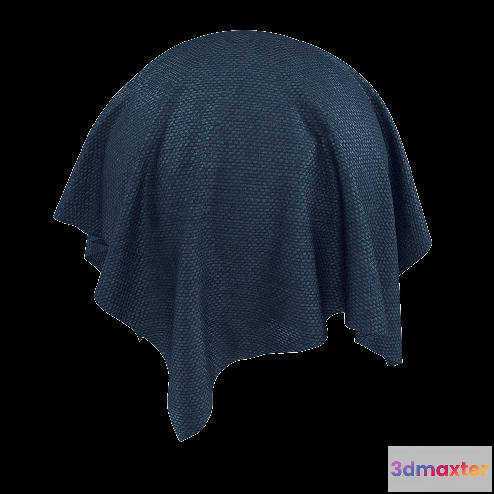 1669226 - Twinbru - Plain Blue Chenille 3168773 3D Max