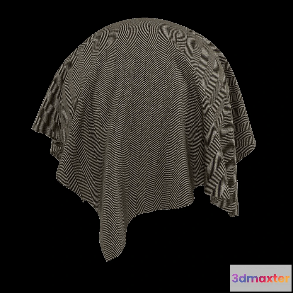 1669306 - Twinbru - Herringbone Black Texture 2867267 3D Max