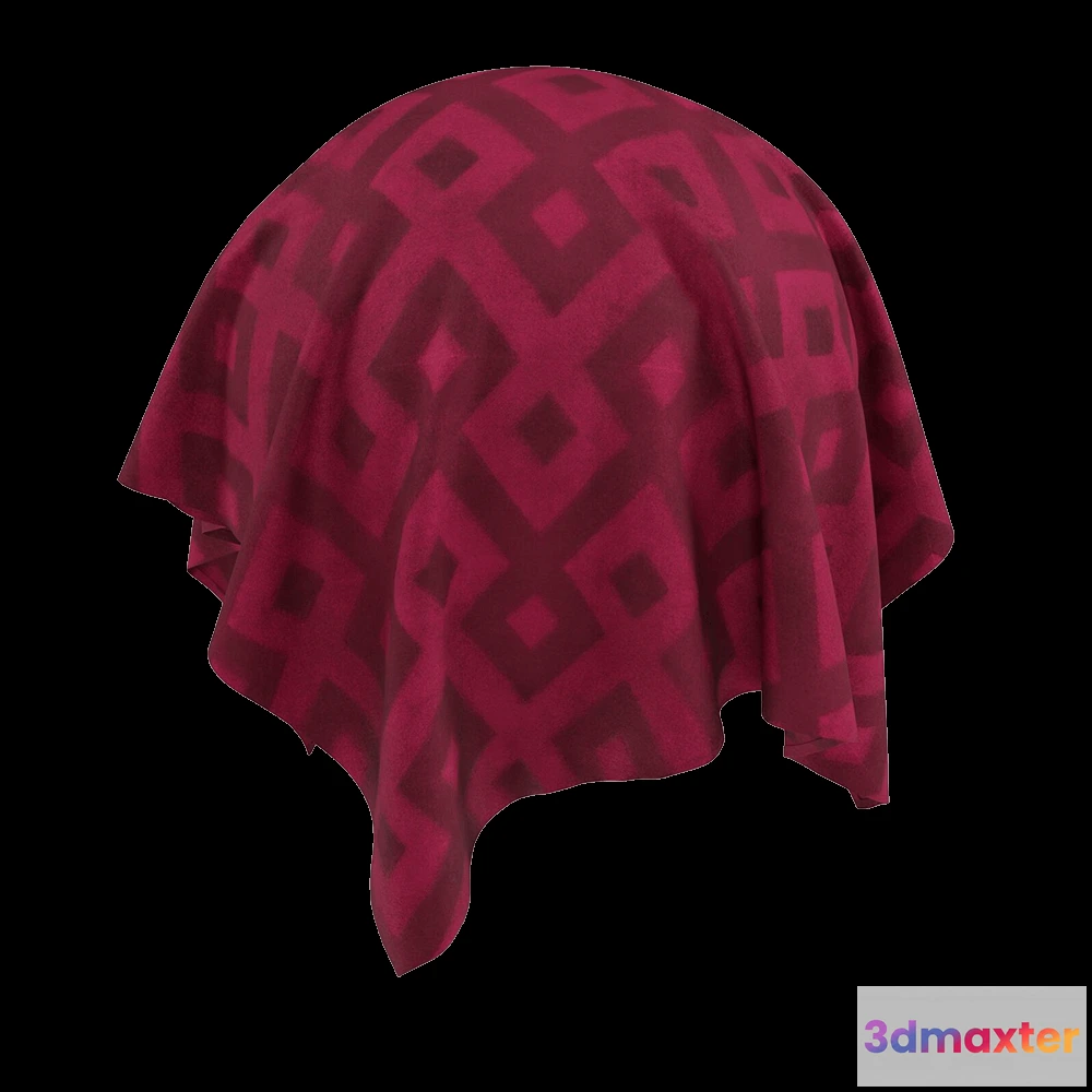 1669336 - Twinbru - Geometric Pink Velvet 2468064 3D Max
