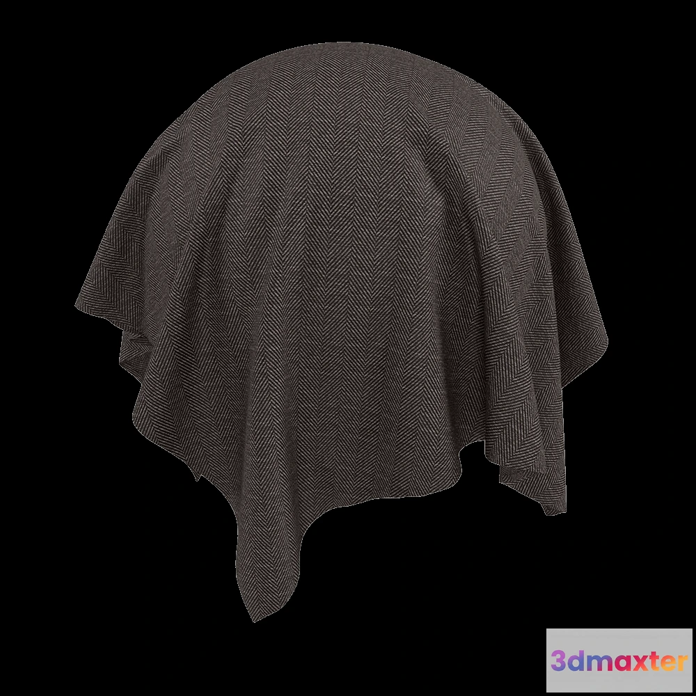 1669352 - Twinbru - Herringbone Black Texture 2767266 3D Max