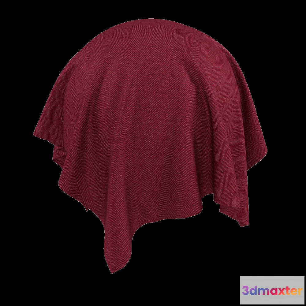 1669356 - Twinbru - Herringbone Red Texture 2367262 3D Max