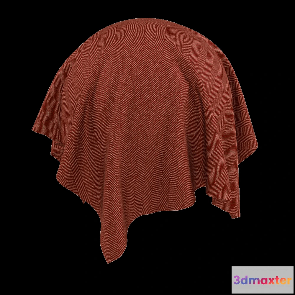 1669358 - Twinbru - Herringbone Red Texture 2167260 3D Max