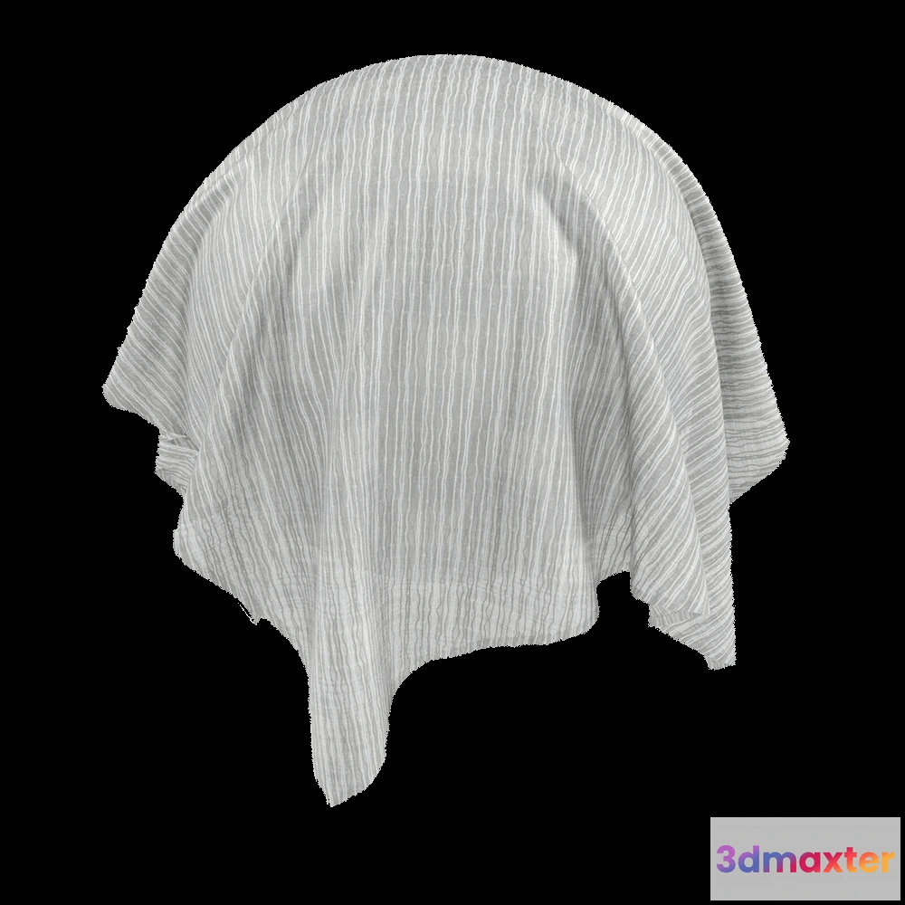 1669492 - Twinbru - Stripe White Sheer 3065559 3D Max