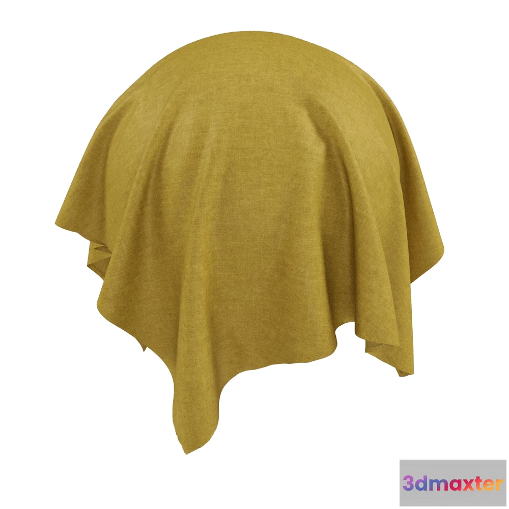 1669558 - Twinbru - Plain Gold Velvet 1672322 3D Max