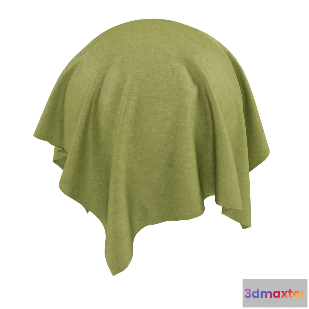 1669570 - Twinbru - Plain Green Velvet 1572321 3D Max