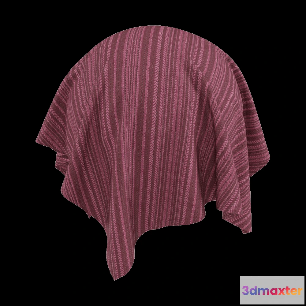 1669656 - Twinbru - Stripe Pink Jacquard 2064037 3D Max