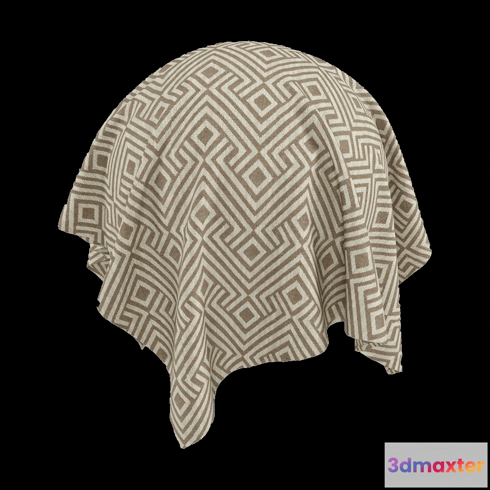 1669772 - Twinbru - Geometric Brown Jacquard 1964009 3D Max