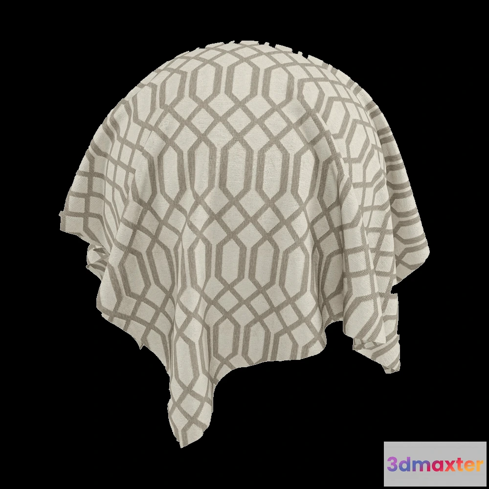 1669782 - Twinbru - Geometric Natural Jacquard 1464031 3D Max