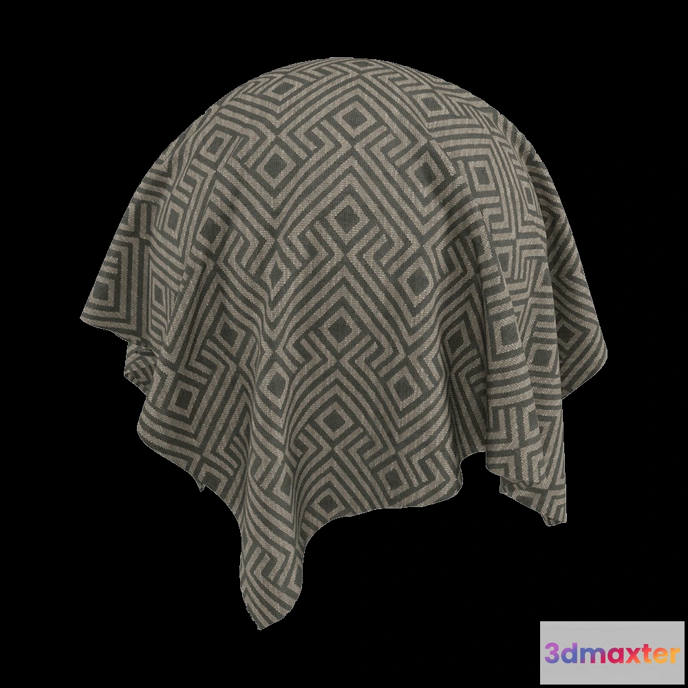 1669796 - Twinbru - Geometric Grey Jacquard 1864008 3D Max