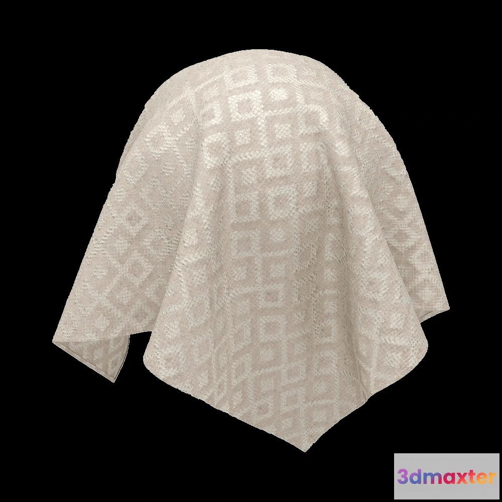 1669812 - Twinbru - Geometric Natural Jacquard 3663999 3D Max