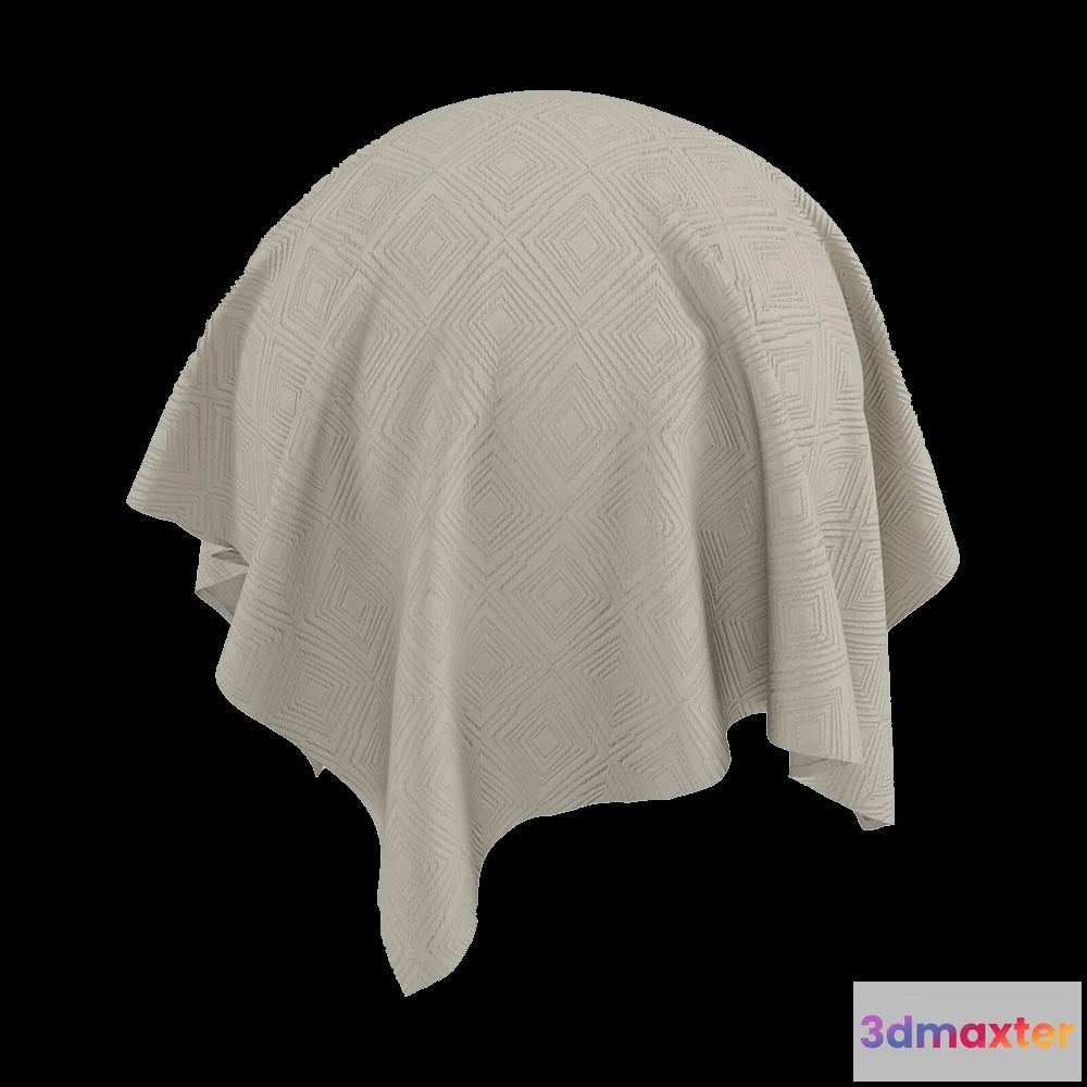 1669932 - Twinbru - Geometric Natural Jacquard 2462295 3D Max