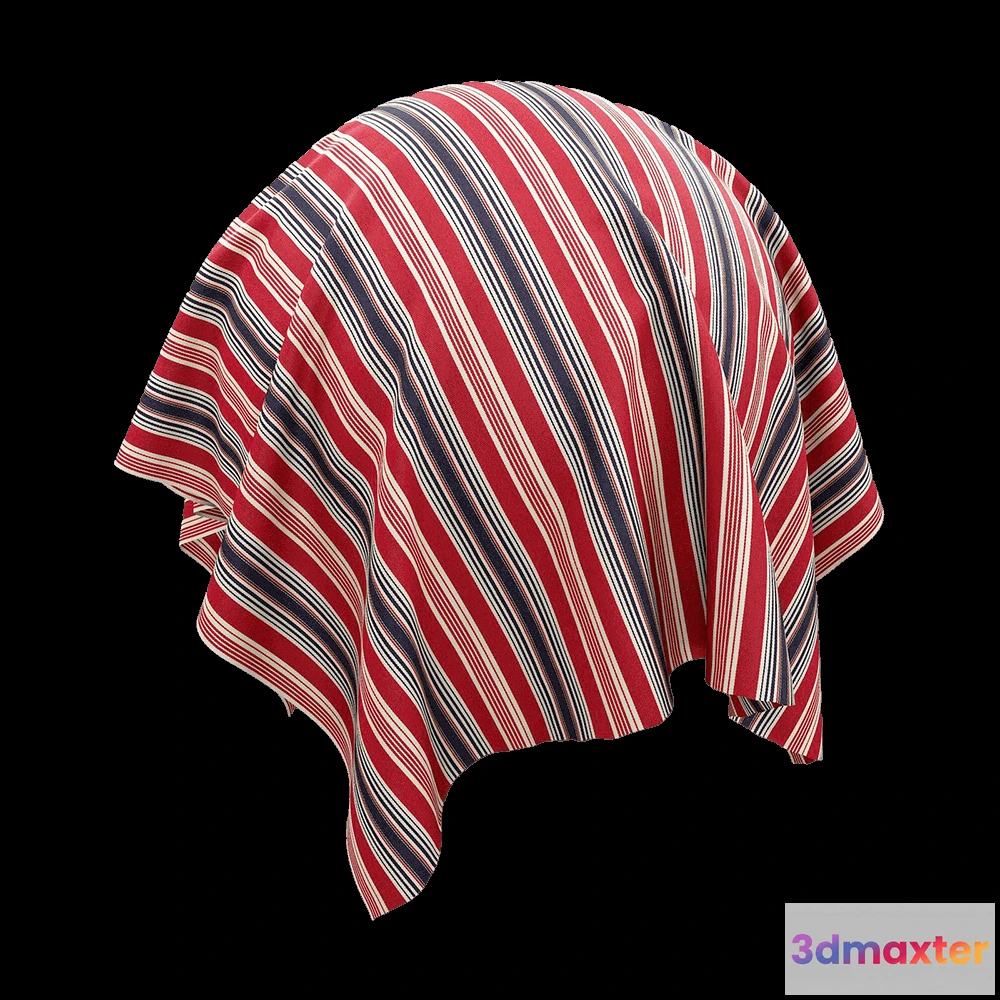 1670166 - Twinbru - Stripe Red Jacquard 1431802 3D Max
