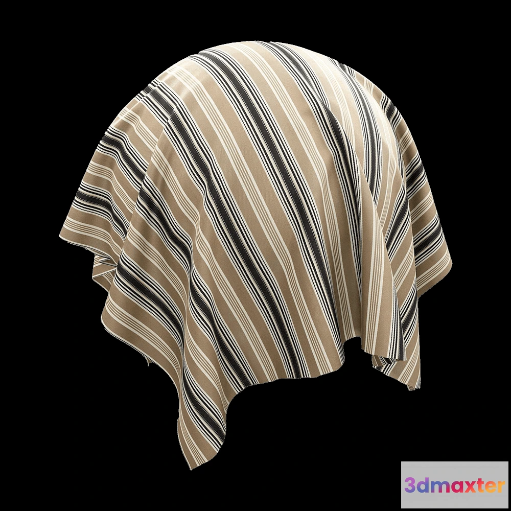 1670174 - Twinbru - Stripe Natural Jacquard 1731805 3D Max