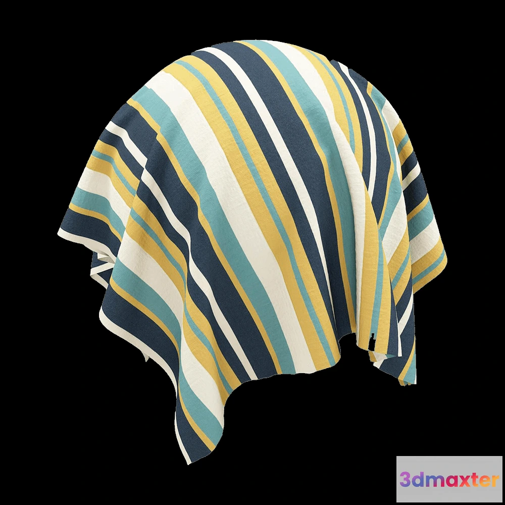 1670244 - Twinbru - Stripe Blue Jacquard 2031781 3D Max