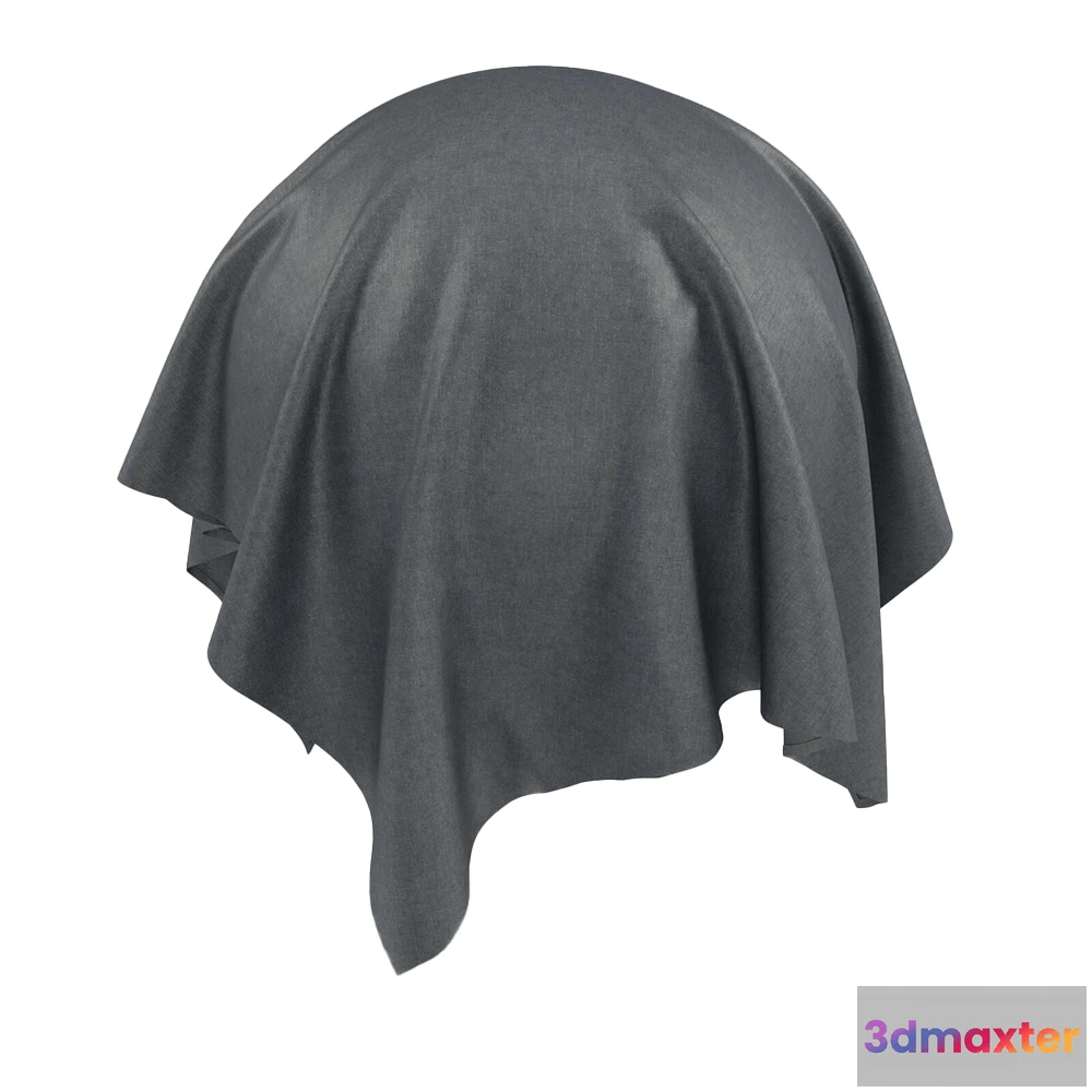 1670458 - Twinbru - Plain Grey Velvet 1672304 3D Max