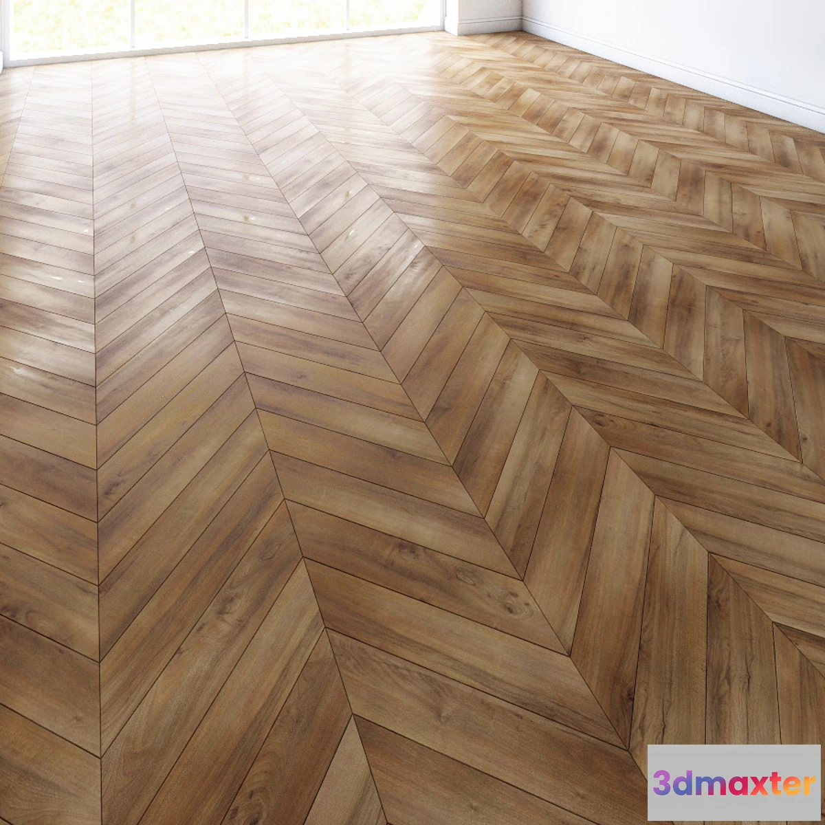 1285362 - Parquet chevron classic 3D Max