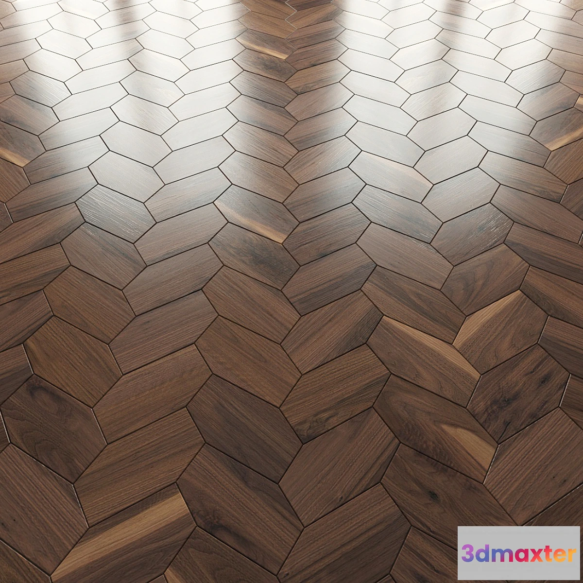 1293995 - Parquet Foglie d’Oro Arte Brotto 3D Max