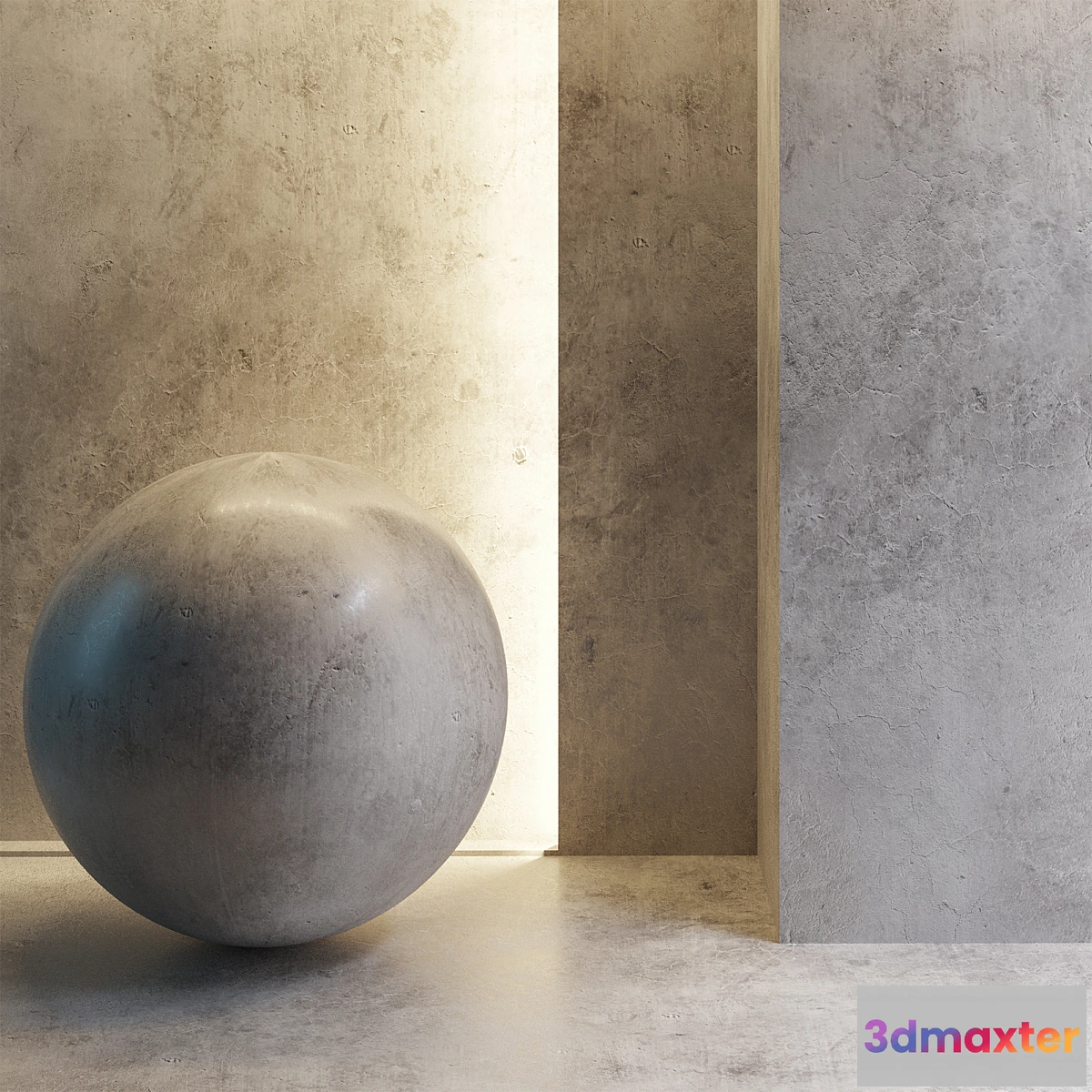 1328384 - Concrete floor 3D Max