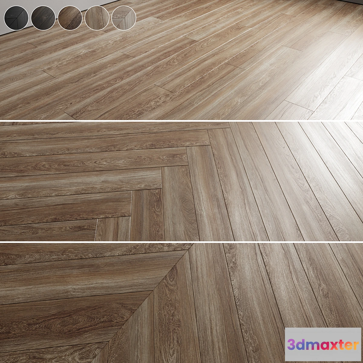 1332388 - Oak Floor 057 3D Max