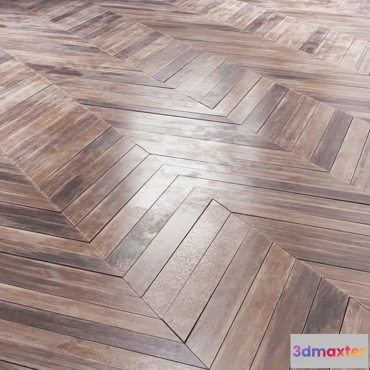1332997 - Parquet model merbau wood 3D Max