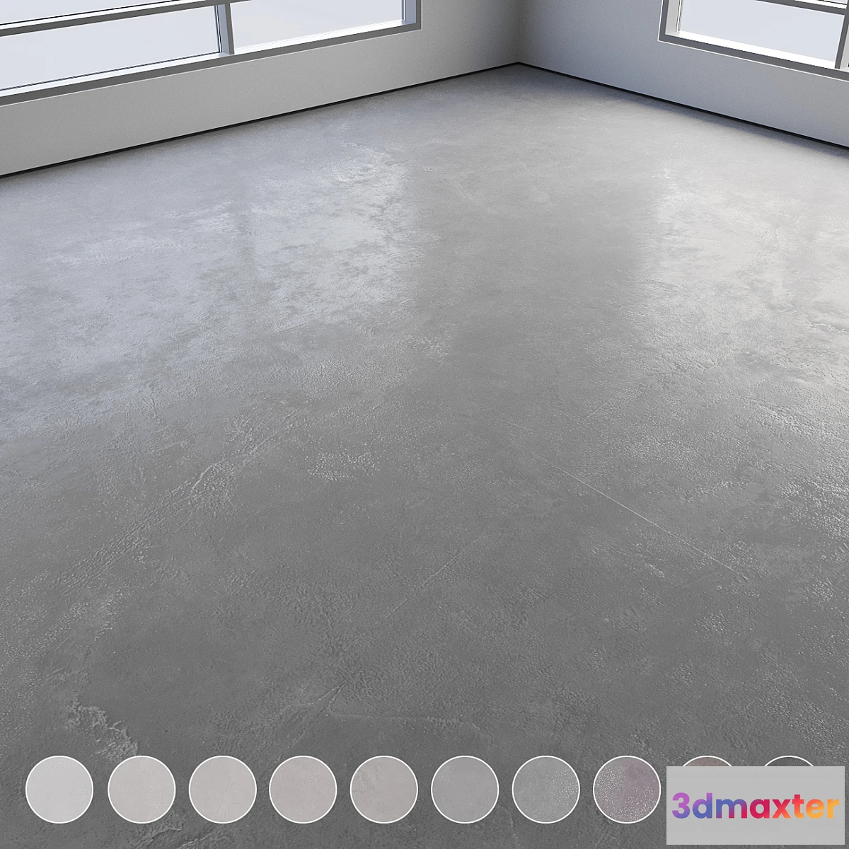 1394182 - Self-leveling concrete floor No. 16 3D Max