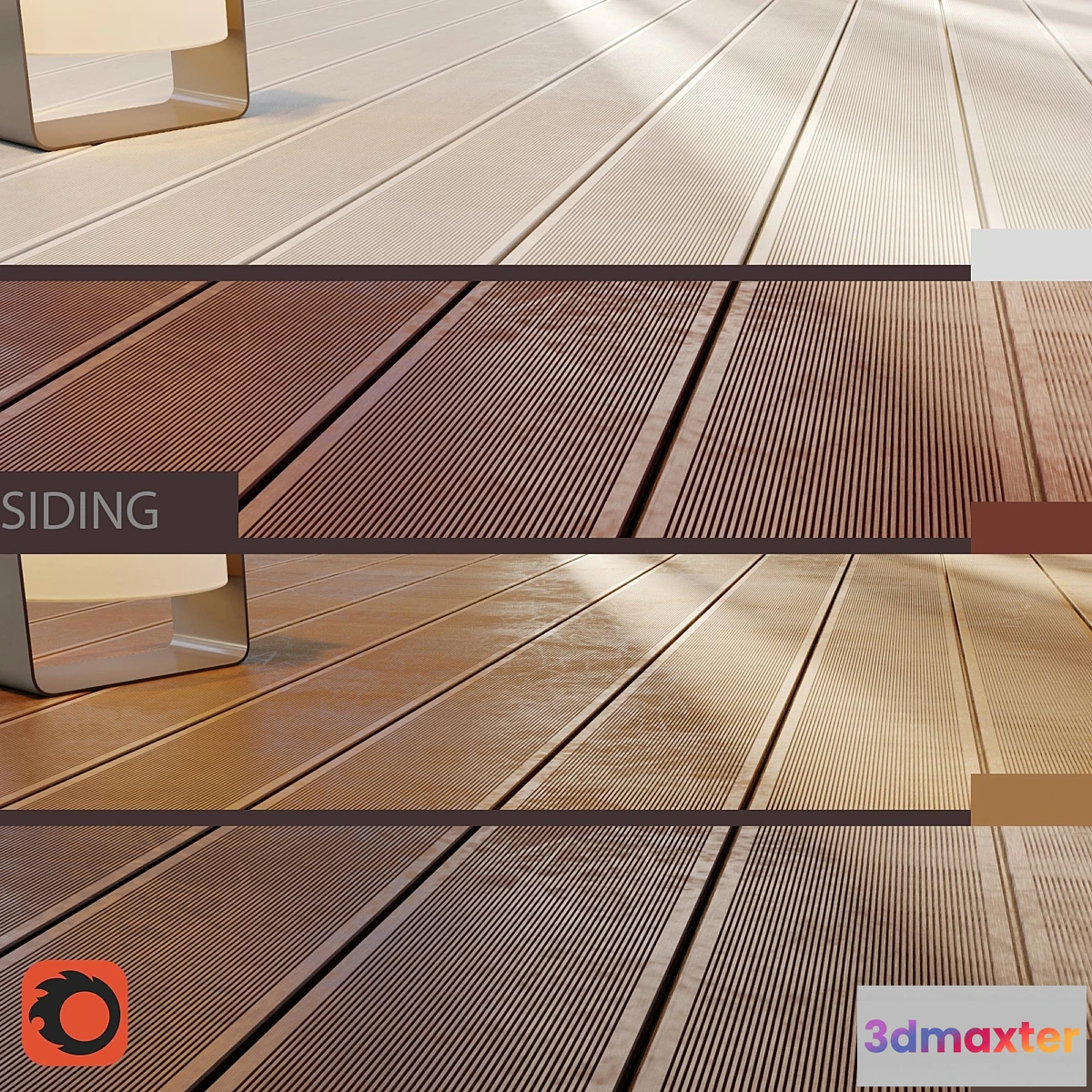 1401560 - Siding floor 3D Max
