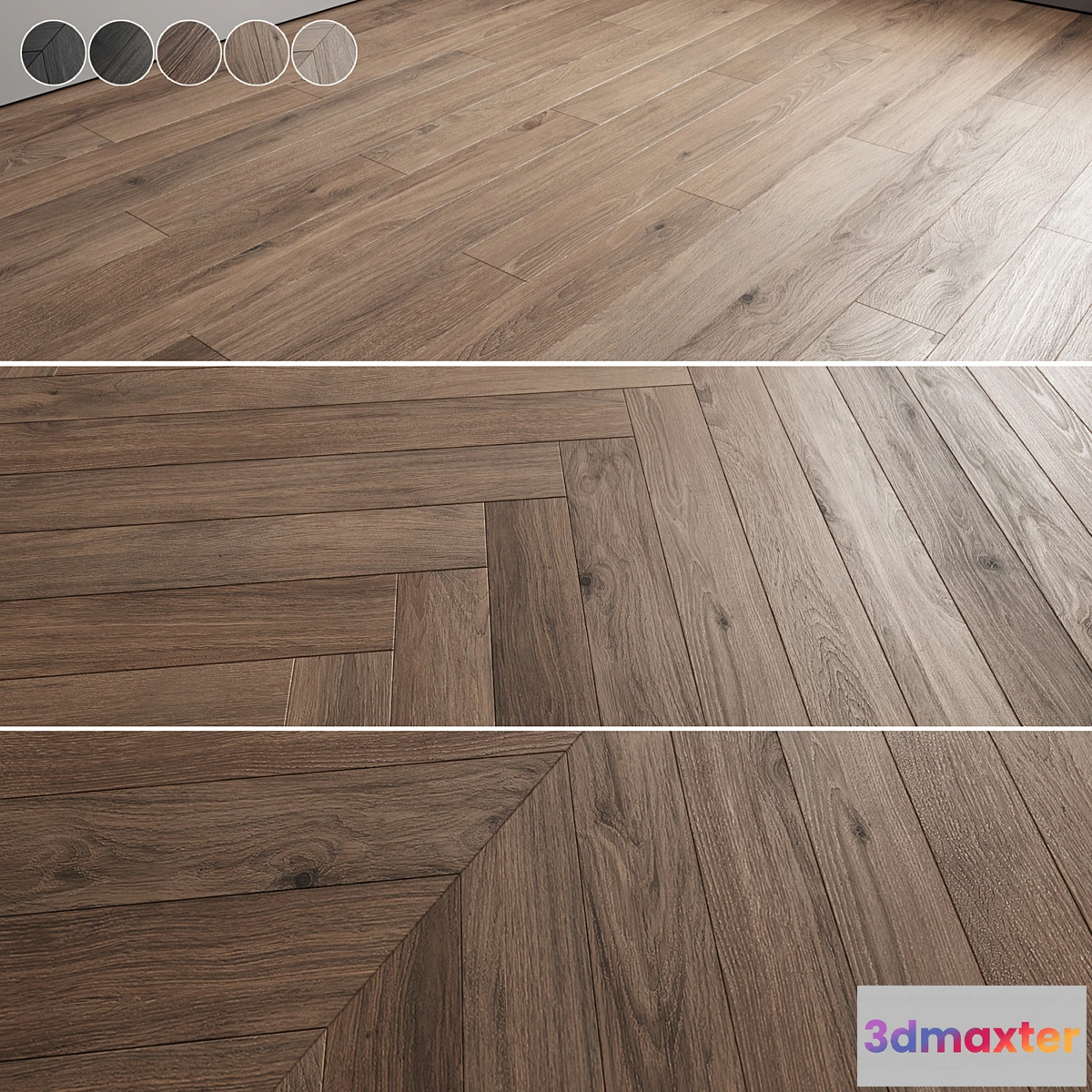 1403254 - Oak Floor 037 3D Max