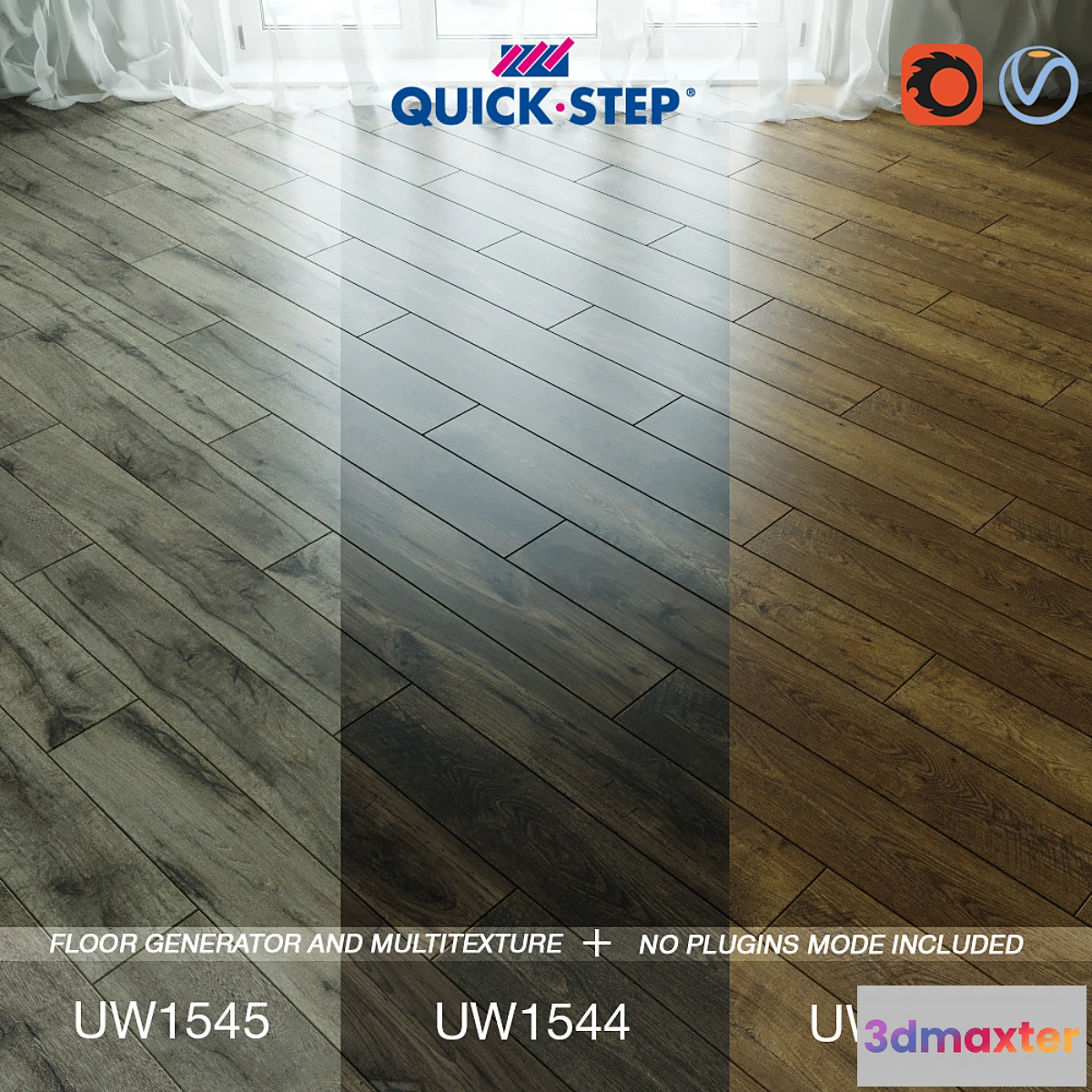 1412814 - Quick-step Flooring Vol.55 3D Max