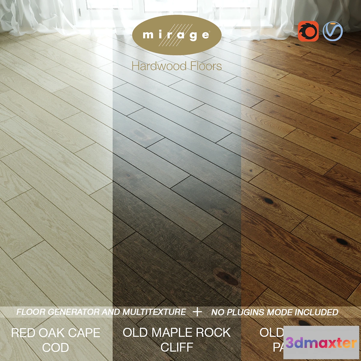 1417008 - Mirage Floors Vol.18 3D Max