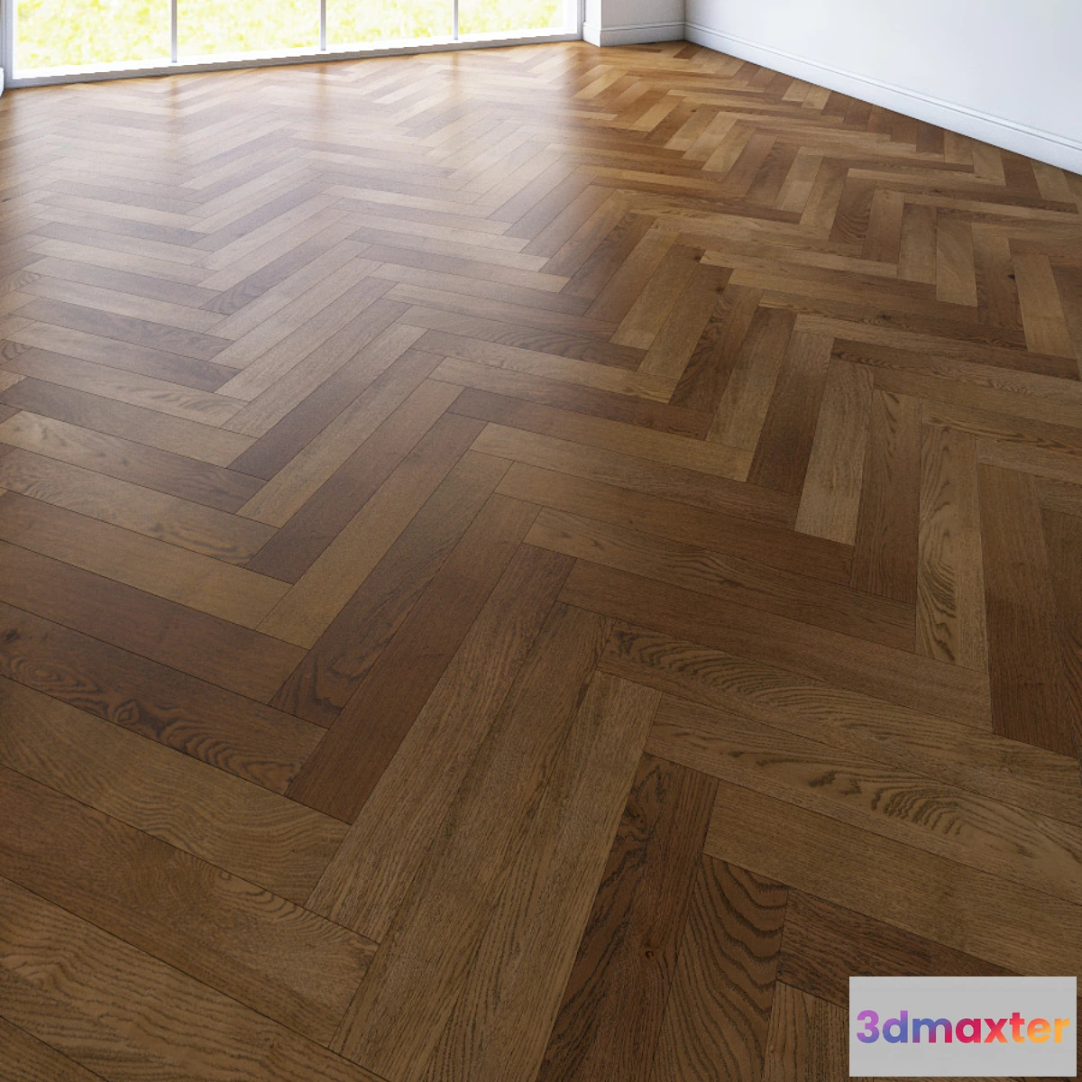 1419806 - Parquet-herringbone. 3 types 3D Max