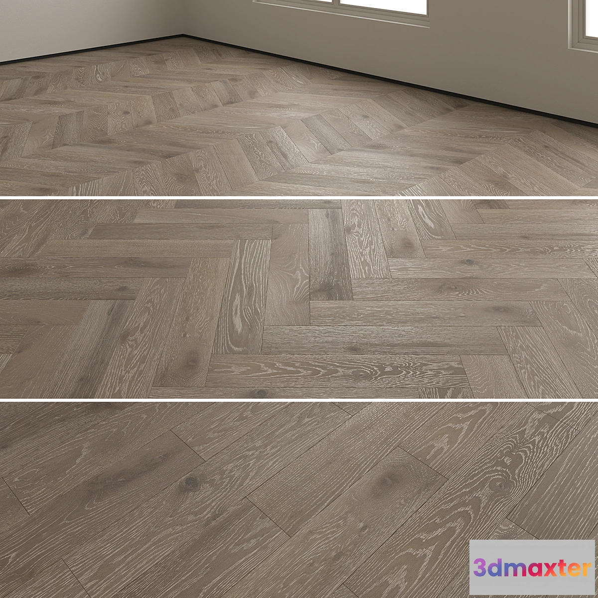 1426198 - Gray Cashmere parquet 3D Max