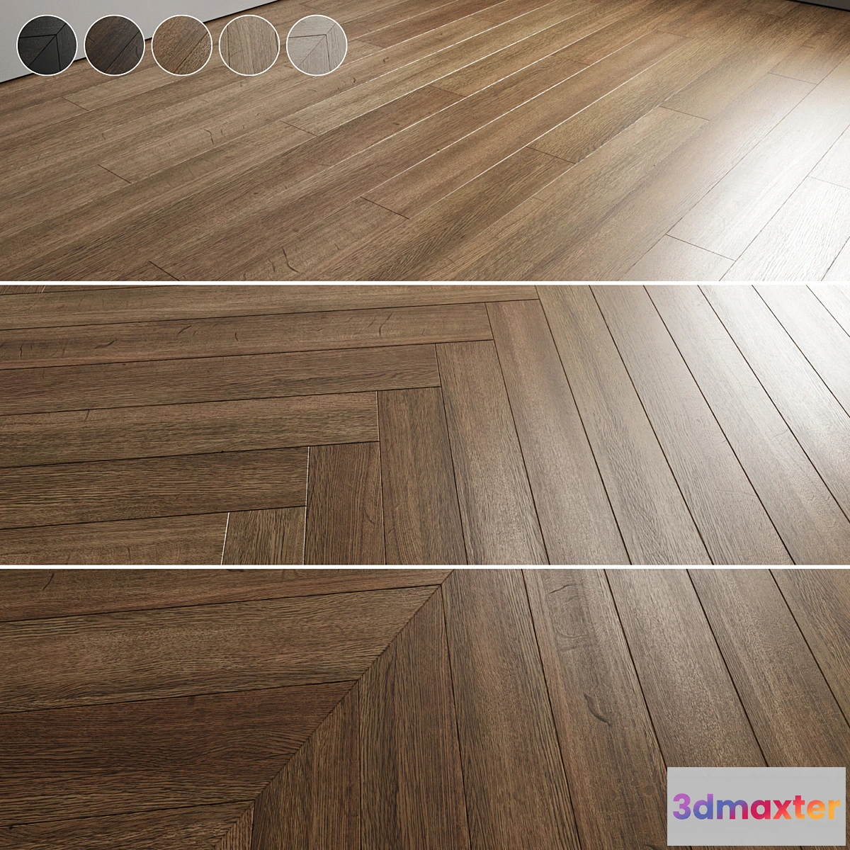 1433372 - Oak Floor 072 3D Max