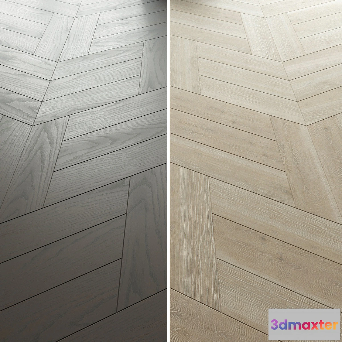 1436388 - Parquet Luciano Zonta Chevron 3D Max