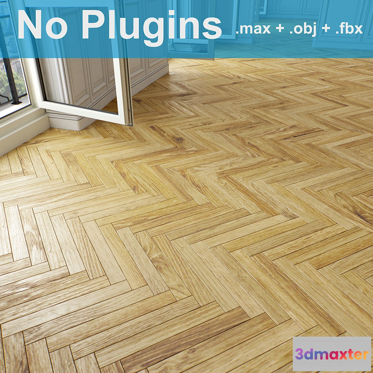 1450842 - Parquet 4-4-9 3D Max